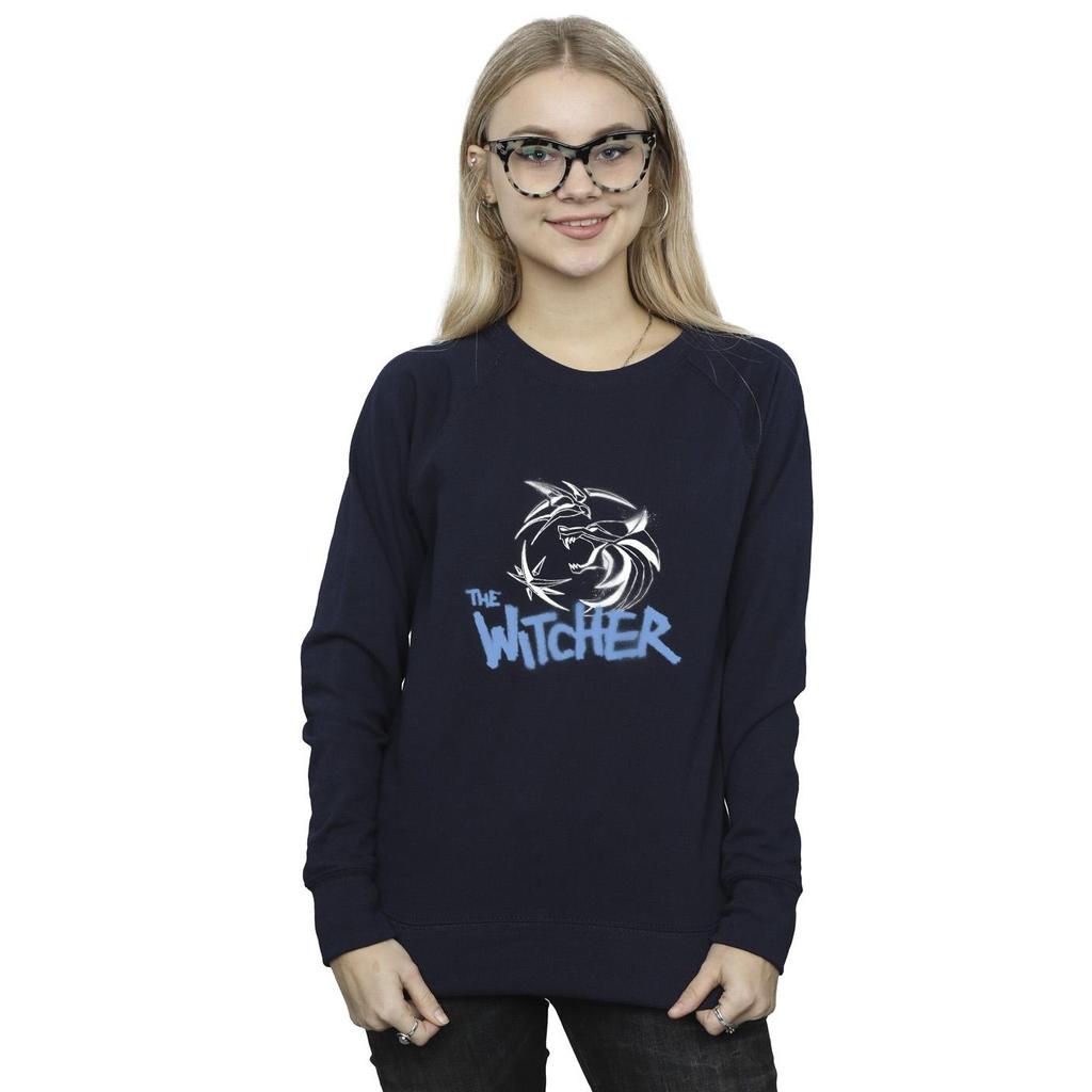 Netflix Womens/Ladies The Witcher Spray Logo Sweatshirt