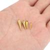 20pcs 10 13 15 18 Mm Stainless Steel Extension Chain End Beads PVD Never Fade Necklace Bracelet Charms Drop Beads Jewelry Making
