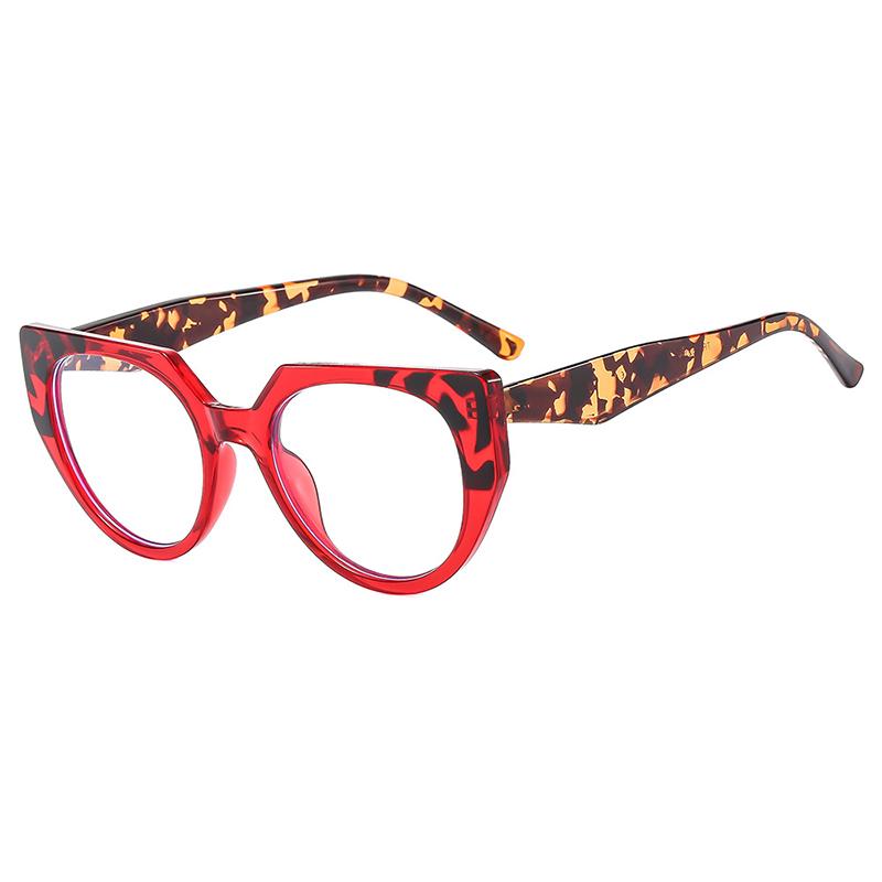 Oversized Women Eyeglasses Frames New In Simple Multicolor Eyewear Trendy Luxury Design Non-prescription Spectacles