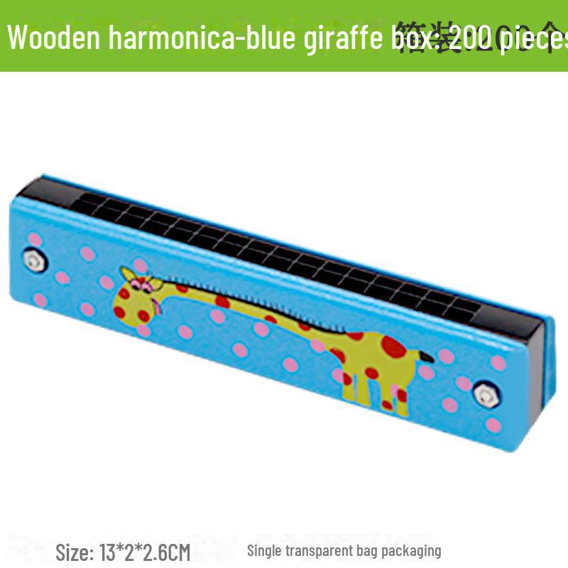 Hochwertige Mundharmonika aus Holzlegierung – das perfekte musikalische Geschenk für Kindergarten- und Grundschüler