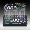 5.5Inch OBD II Car HUD Display Auto Windshied Reflective Screen Speed Display Speed Warning Speedometer HUD Car Warning System