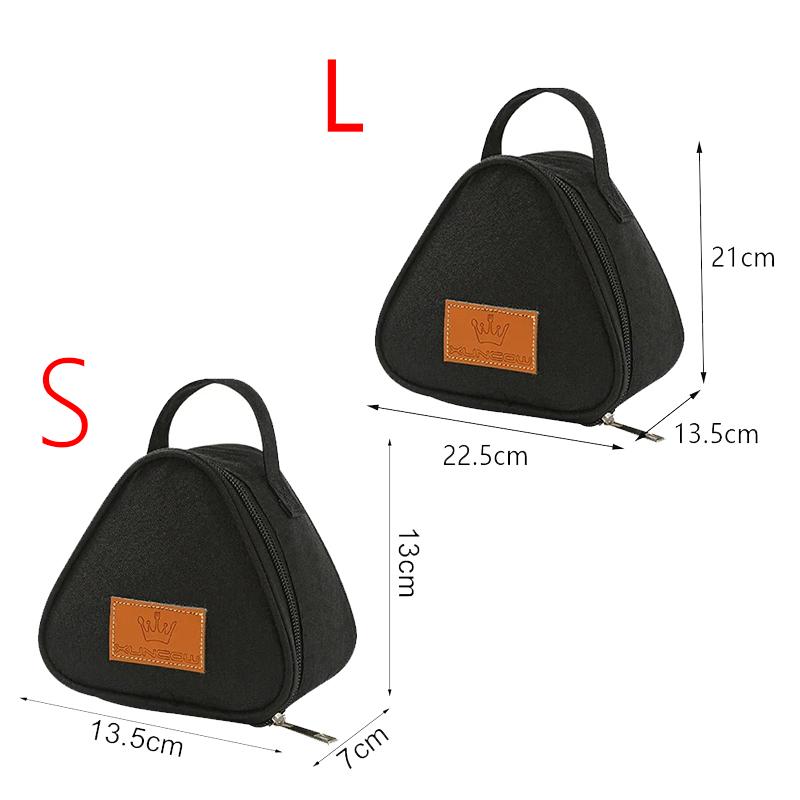 New Triangular Insulation Bag Mini Aluminum Foil Student Rice Ball Bag Cute Portable Lunch Box Outdoor Lunch Bag