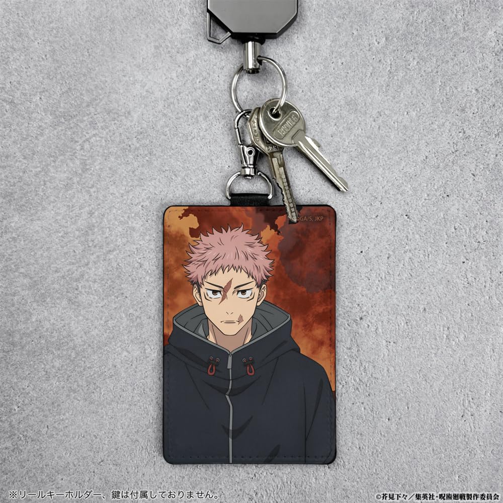 Cospa Jujutsu Kaisen Death Reversal Yuji Itadori Pass Case [Official] (with carabiner)