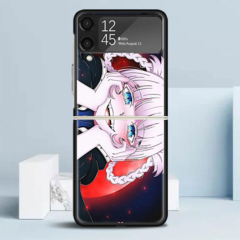 Nazuna Nanakusa Anime Phone Case For Samsung Galaxy Z Flip7 Flip6 5G Flip5 Flip4 Flip3 ZFlip 7 6 3 4 5 Shockproof Back Cover Gal