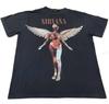 Nirvana In Utero Black Vintage 90s Band Tour XL Single Stitch T-Shirt REPRINT