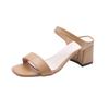 Womens Flat Sandals With Breathable Pu Upper For Daily Casual Wear