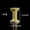 Miniature Roman Pillar Statue Pedestal Stand Candle Holder Greek Column Sculpture Figurine for