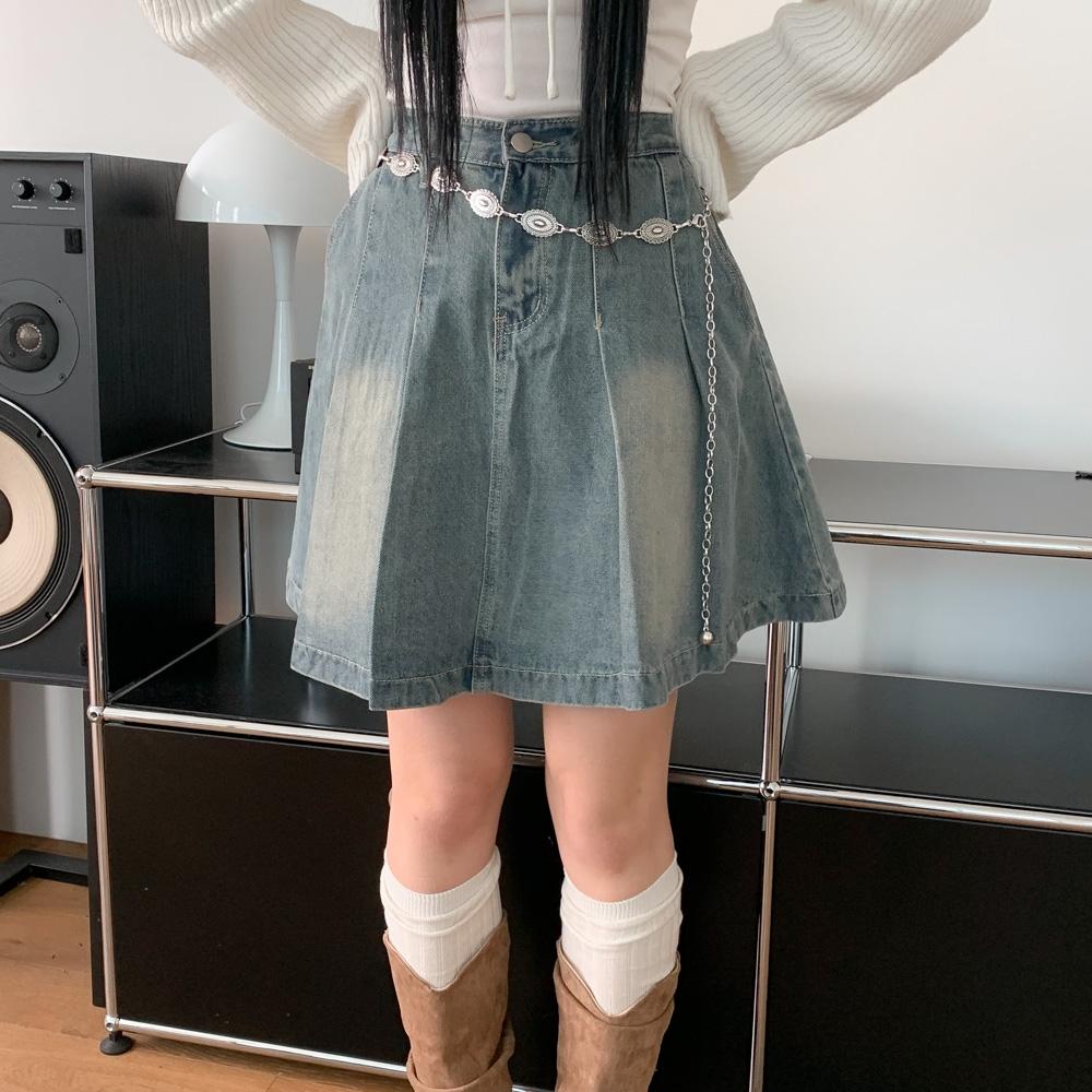 

Синий город античный цветок этнический серебряный металлический ремень-цепочка