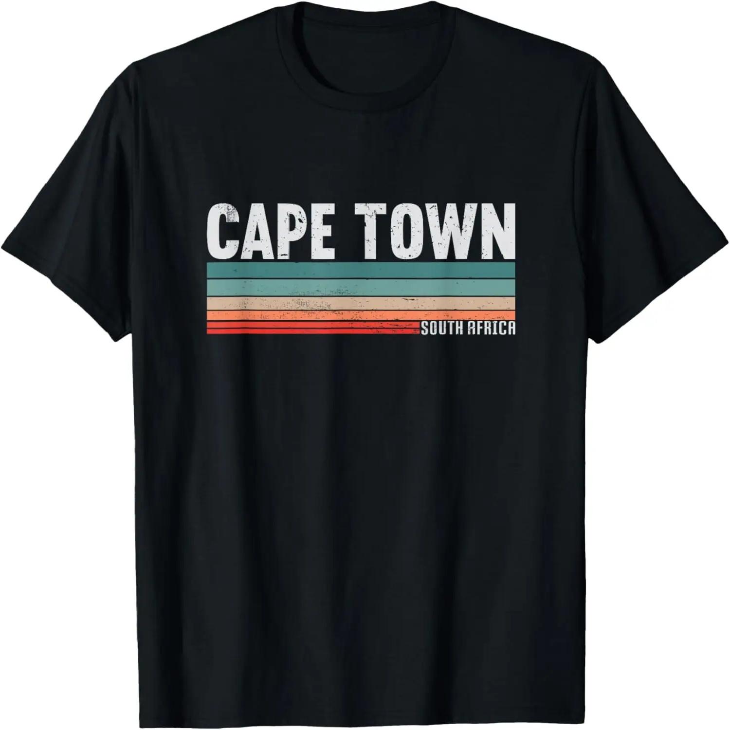 

Cape Town Retro South Africa Proud South African T-Shirt XXXXXL чорний