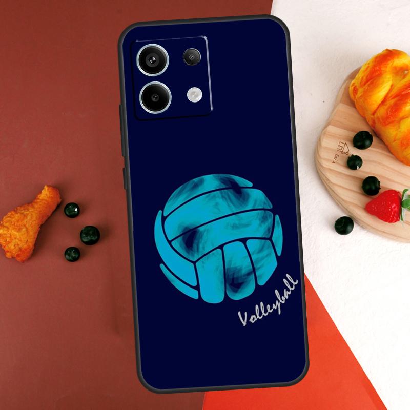 

Love Play Volleyball Case For Xiaomi Redmi Note 14 13 Pro 9 10 11 12 Pro 10S 11S 12S Redmi 14C 13C 10C 12C Coque Redmi Note 13 4G