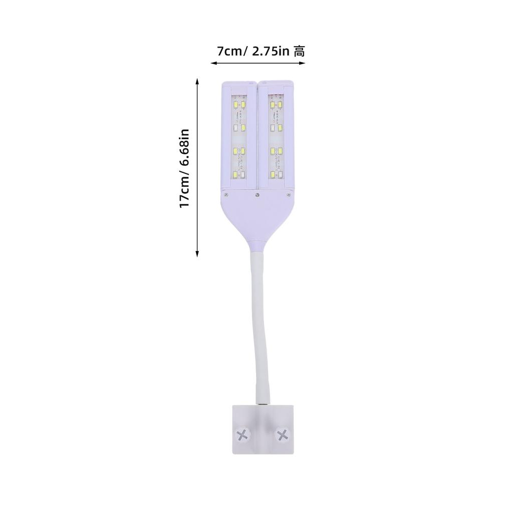 1Pcs Fish Tank Lamp LED Aquarium Frame Light Easy Clean Uniform Illumination Ideal for Aquatic Plants Fish Tanks Lighting Tool