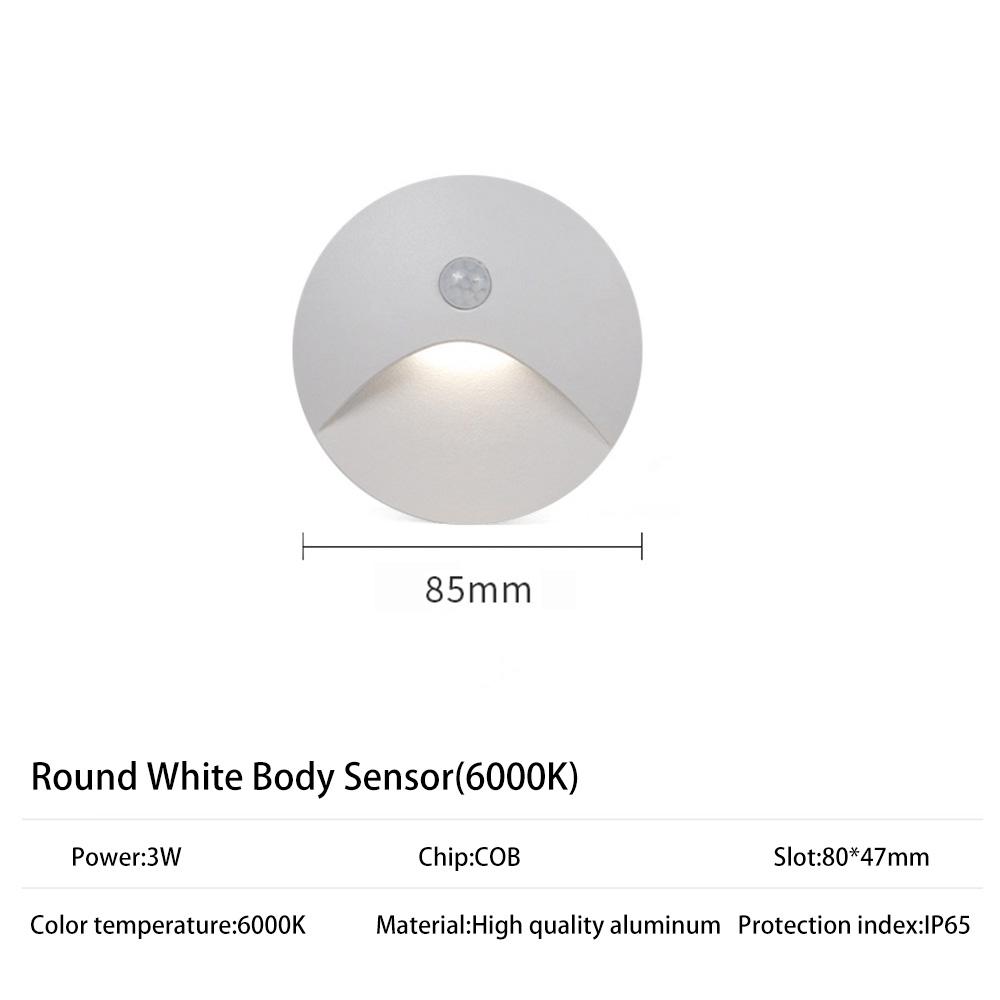 Outdoor Lighting Recessed Wall Lamp Waterproof IP61 1W Led Embedded Step&Stair Balcony Porch Aisle Yard Night Light Home Supply