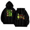 Women's Fashionable Casual Long-Sleeved Hooded Printed Sweatshirt