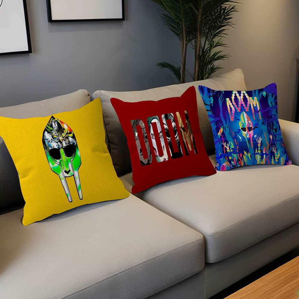 M-MF DOOM Personalized Pillow Dust Cover Bedroom Kids Party Decoration Pillowcase Birthday Children Gift