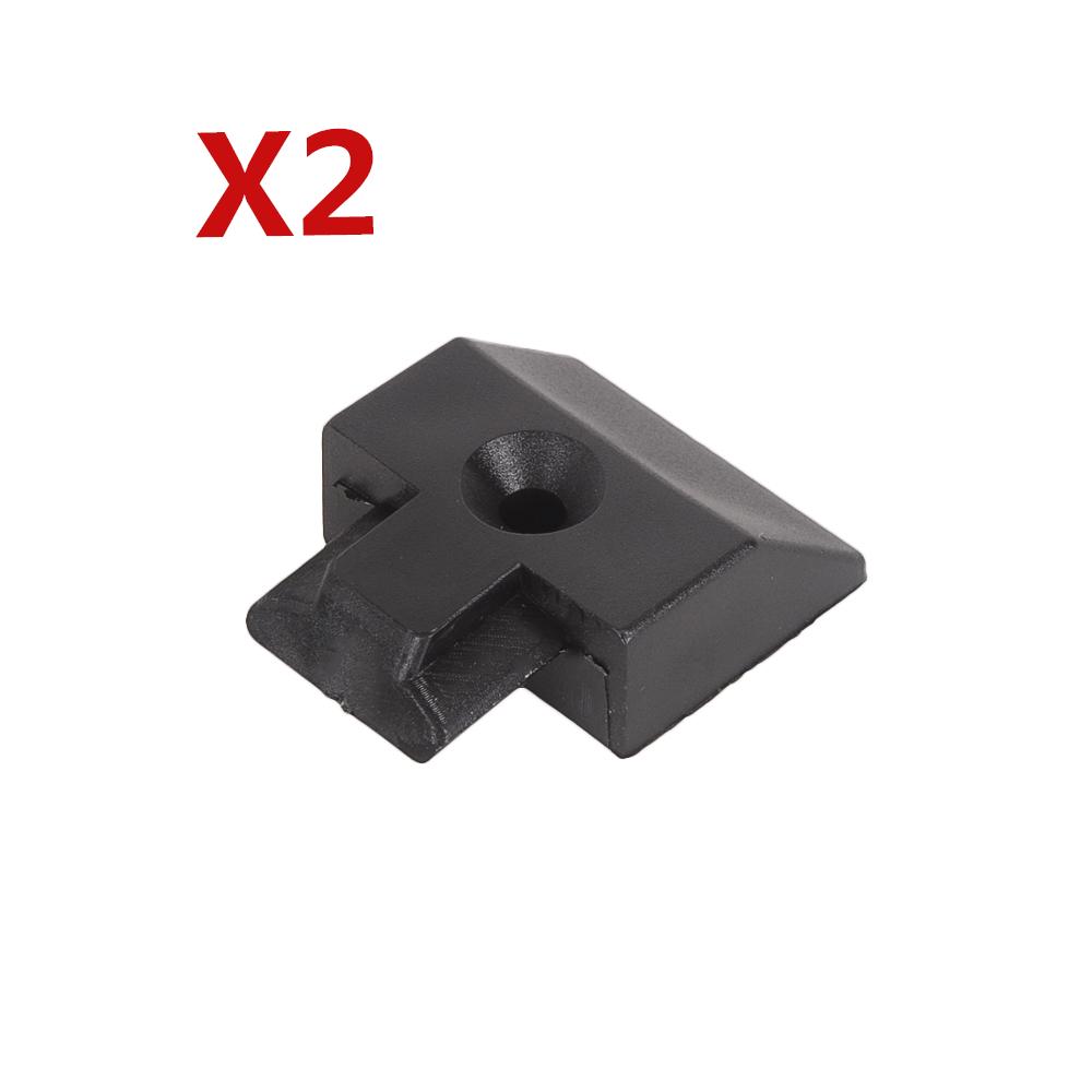 Airline Rail Plug Anchor Track end Plastic Finish For The Rail Anti-collision Round / Square Motorcycle Traile Accessories