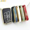 Key Case Fob for VW Golf Polo Tiguan Atlas for Skoda Superb Kodiaq Octavia Karoq for SEAT Ateca Leon 5 Buttons Cover Key Chains