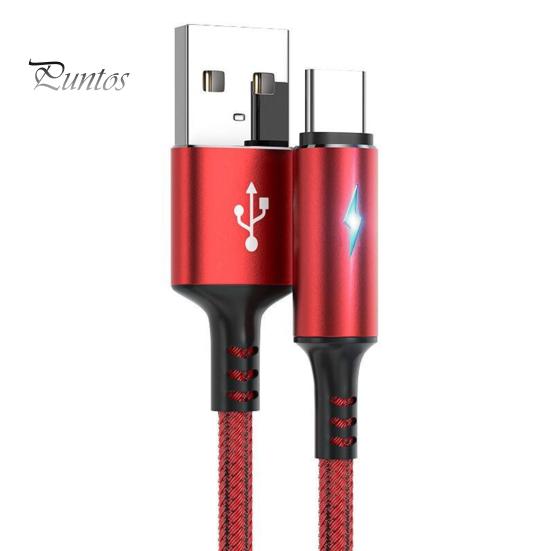 Cablu de date împletit Super compatibilitate Cablu de încărcare de viteză rapidă flexibil tip C pentru telefon tip C/pentru Android