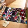 Atletico Madrid Personalized Text Floor Rug Office Rug Suitable for Entryway Balcony Kitchen Playrooms Anti-slip Rug Office home decor