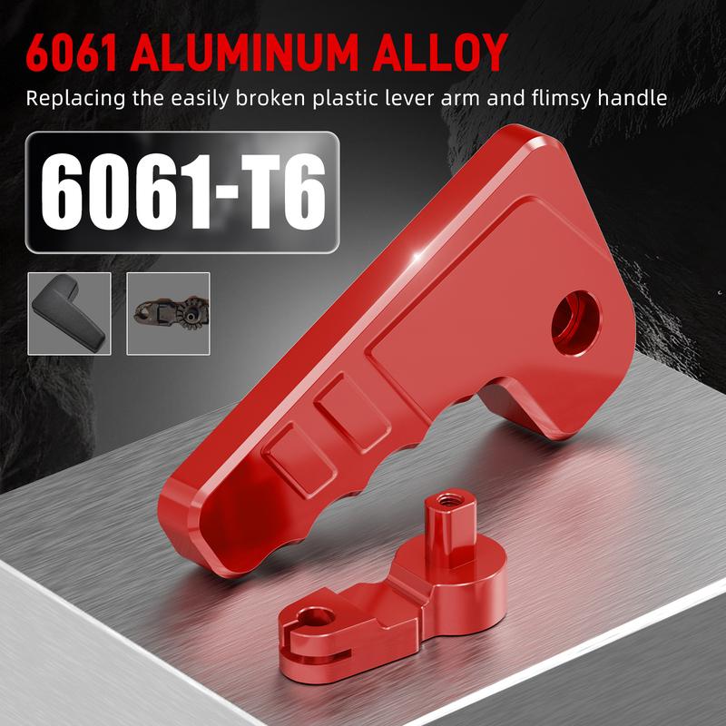 BEVEE Aluminum Engine Hood Release Lever Handle for VW Golf 7 MK7,for SEAT Leon 5F,for Skoda Octavia 5E,Replace for 6R1823533