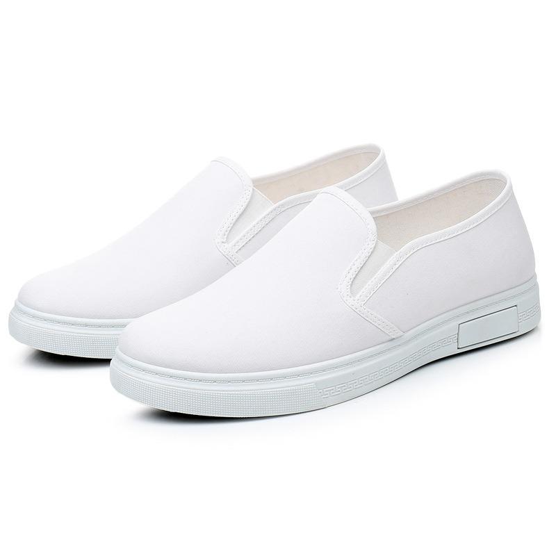 Nurse shoes men's soft-soled breathable non-slip shoes white shoes hospital casual men's white men's medical work cloth shoes