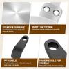 Induktionskochfeld Adapterplatte 13cm/5.1Zoll Edelstahl Kühlkörper für Aluminium & Edelstahl Mokkakanne Kaffeekocher