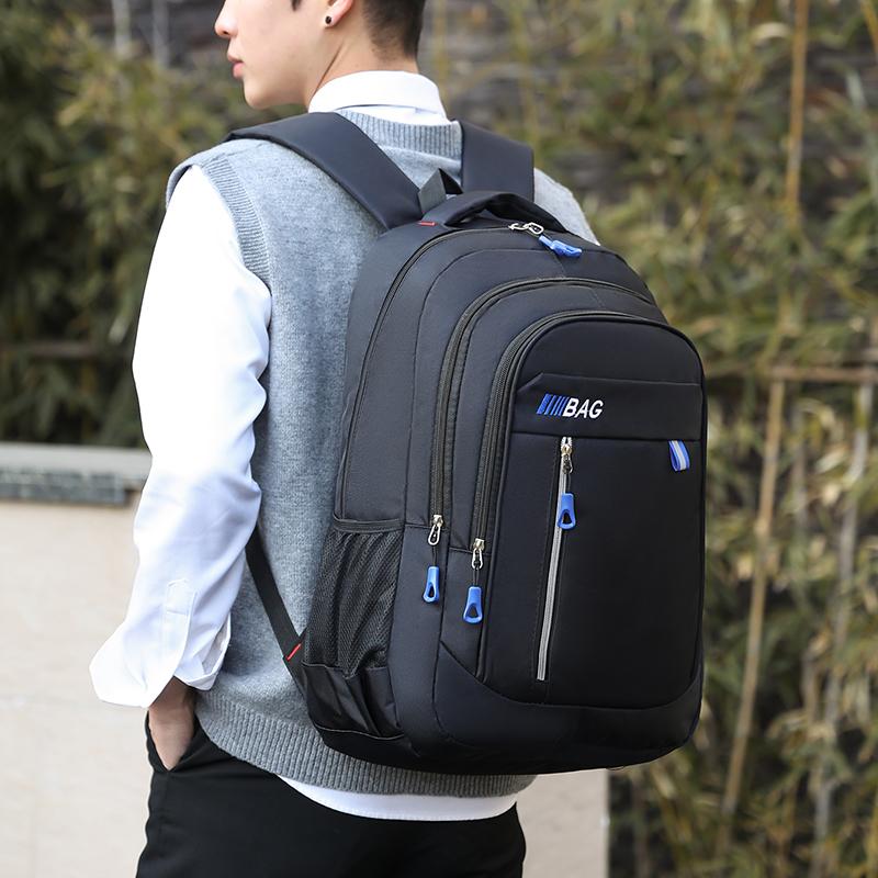 Herren Rucksäcke Großes Fassungsvermögen Nylon Business Computertasche Lässiger Reiserucksack Mode Oberstufenschüler Schultasche