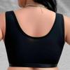 Plus Size Floral Lace Front Closure Full Coverage Bra