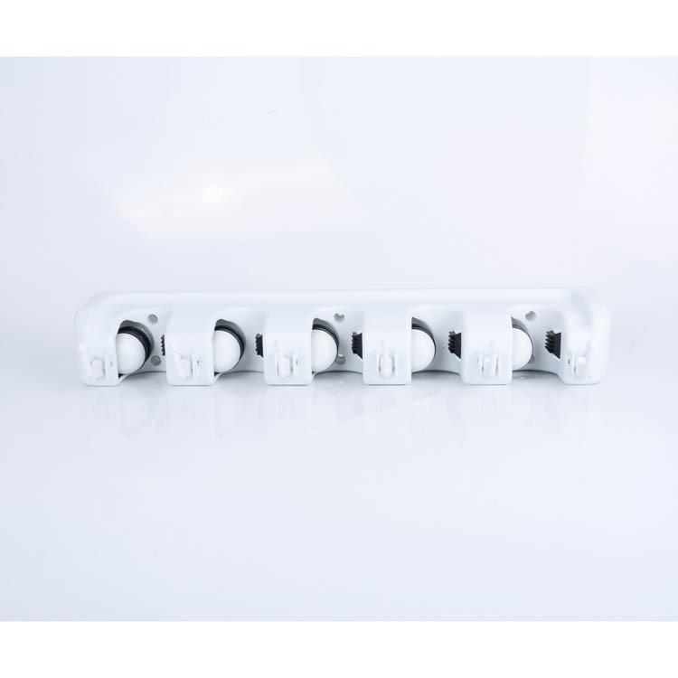 Wall-Mounted Mop Holder & Storage Hook