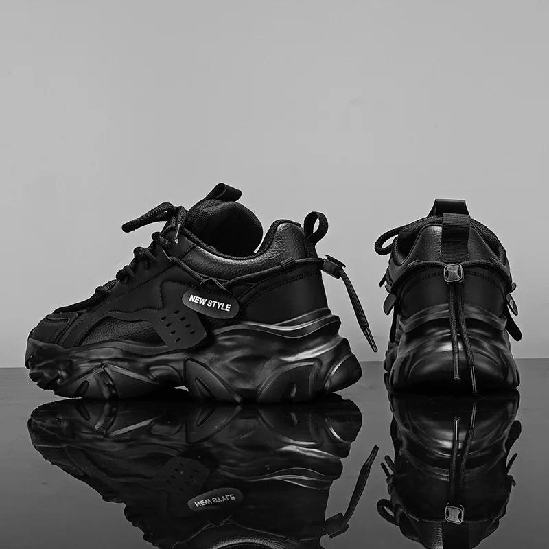 Pánské bílé tenisky Sportovní ležérní šněrovací pánské boty Lehké vulkanizované boty Chůze Zapatillas Hombre Pánské