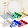 Luxurious Gold Mesh Tablecloth Roll Perfect For Weddings And Holiday Parties