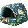 Small Animal Hammock House Hanging Tree Bed Cage Accessories Hamsters Plush Hideout Bedding Bed for Chipmunks Ferrets