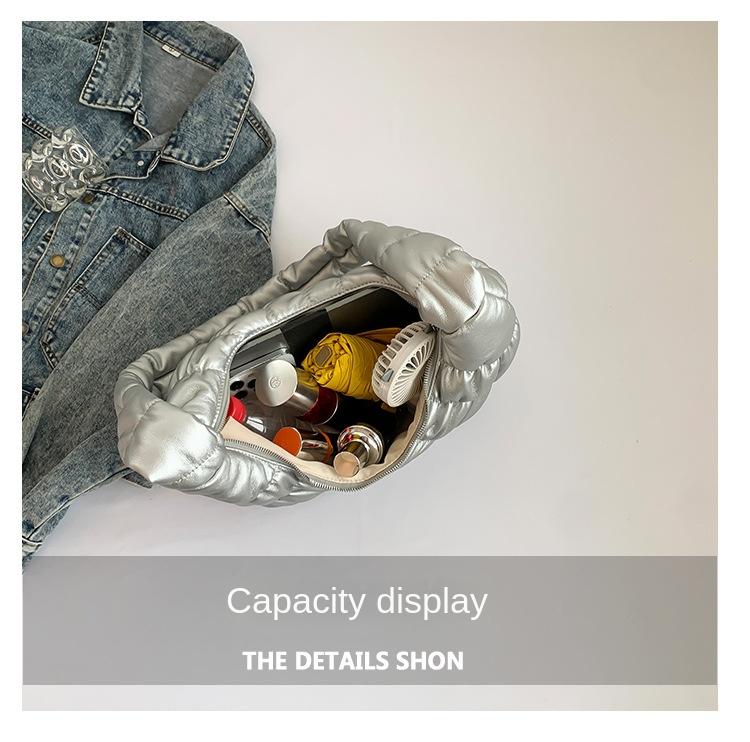 Women's Pleated Crossbody Bag