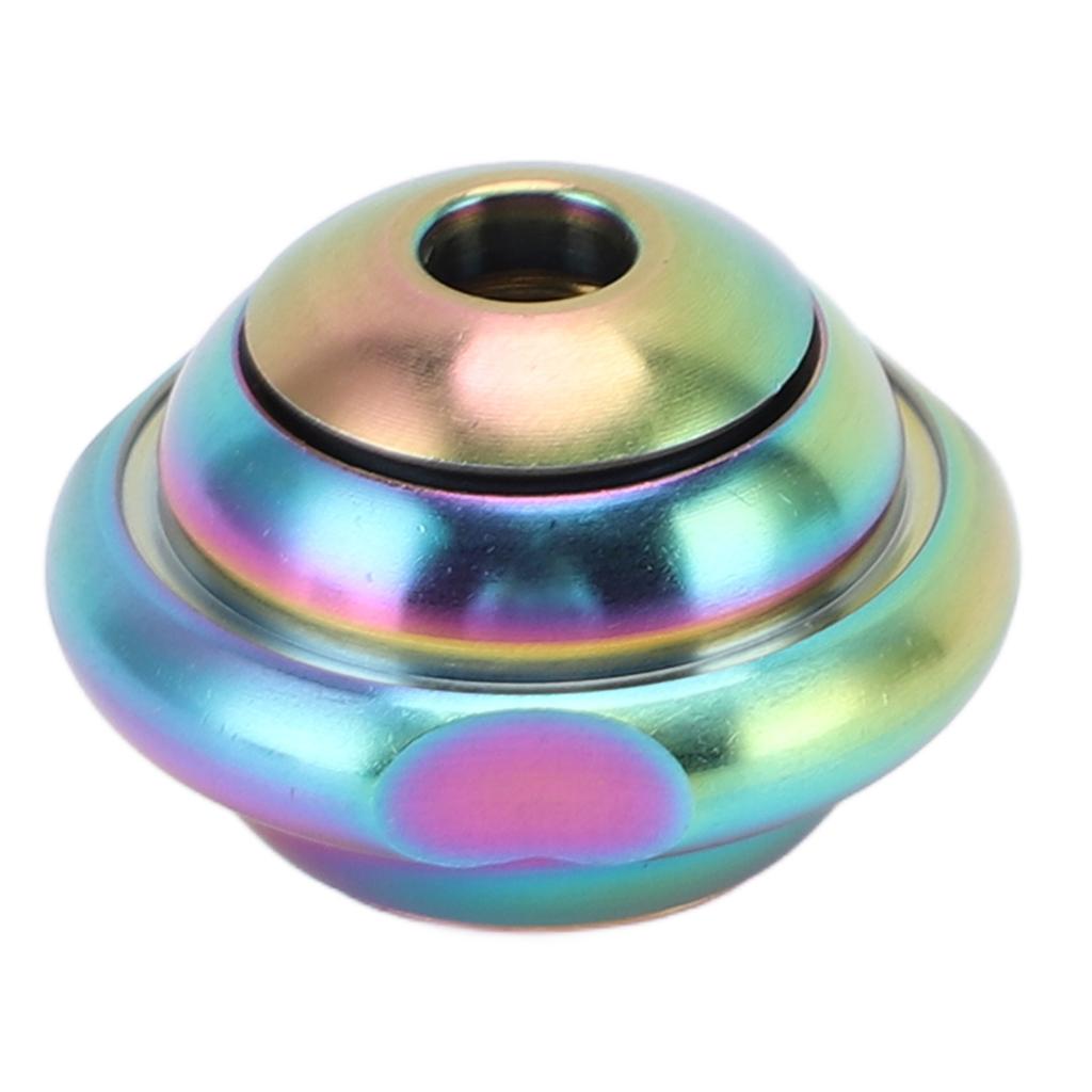 Fidget Gyroscope Stainless Steel Fingertip Rotating Gyro Toy for Travel Office Home Station
