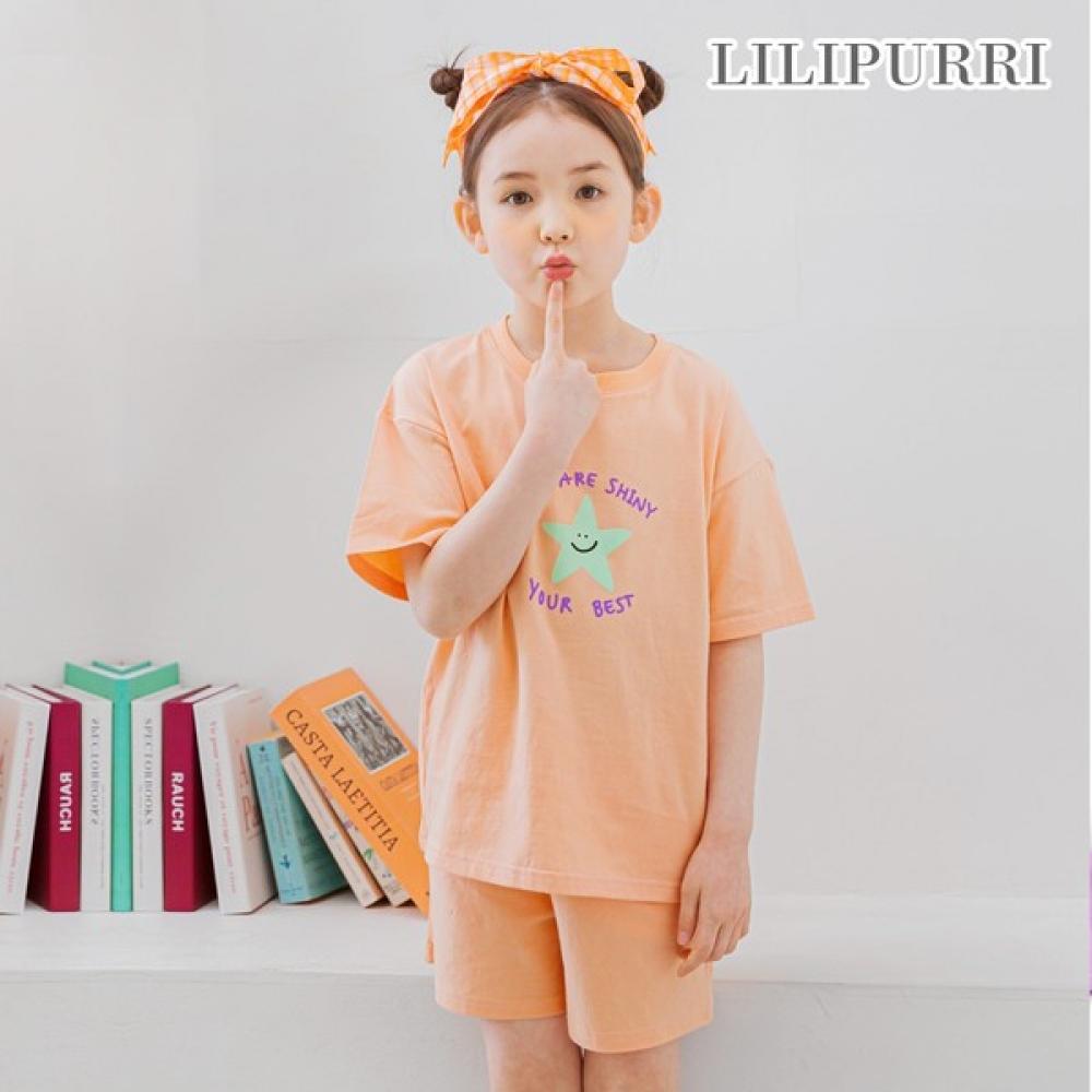 

Lilipuri Twinkle Twinkle Верхний и нижний комплект оранжевый Orange/110