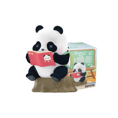 52TOYS Panda Roll Kindergarten Series Trading Figures Blind Box Haired Panda Figures Collectible Figures Painted Gachapon Desktop Decoration Doll Toys