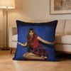Pop Singer Pink PPantheress Pillow Case Pattern Printed Pillowcase For Living Room Sofa Cushion Cover