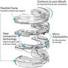 Anti-snore Mouthguard, Adjustable Anti-snoring Mouthpiece, Night Time Teeth Mouthguard Bruxism Sleeping Bite Guard - JA