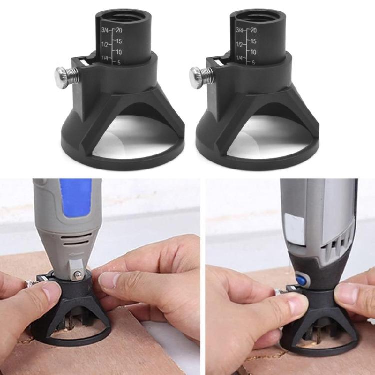 Efficient Cutting Guide Attachment Polishing Carving Grinding Locator for Rotary Tool Offering Versatility and Precise