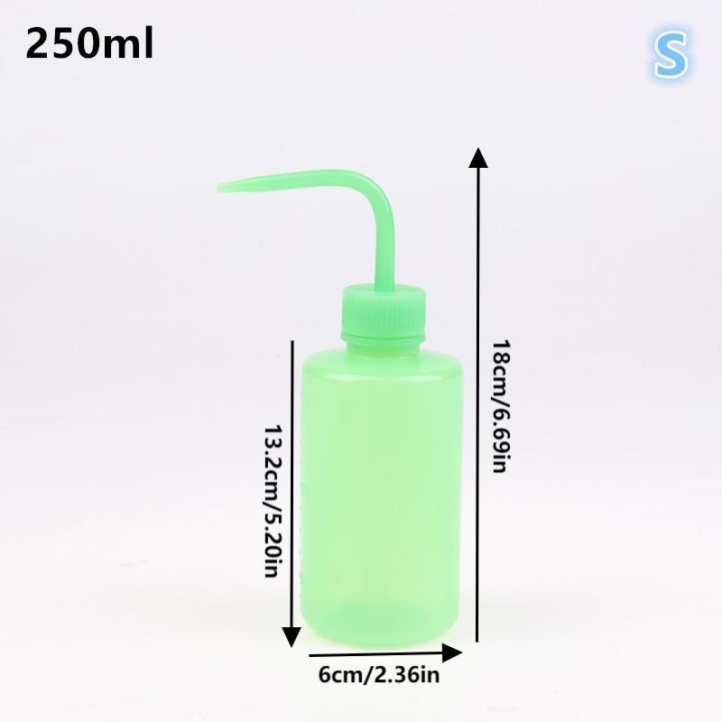 

250/500 мл Бутылка для мытья и очистки ресниц с изогнутым носиком, средство для очистки, водостойкая бутылка для снятия макияжа с бровей, инструмент для макияжа для наращивания ресниц Small