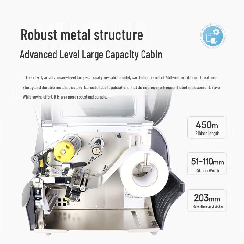 Zebra Industrial Thermal Label and Barcode Printers