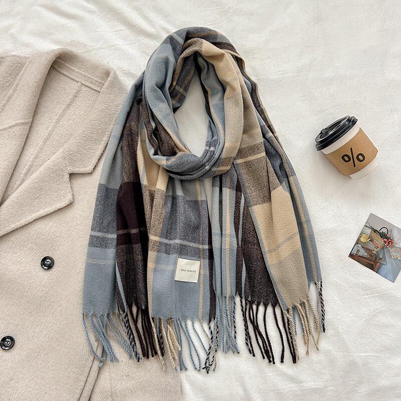 Графеновый подогреваемый плед Зимний шарф