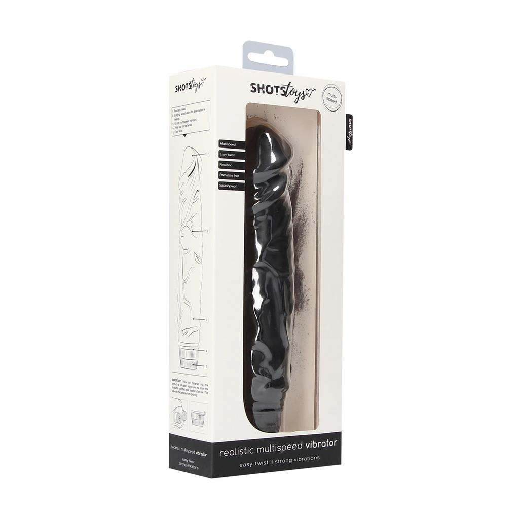 Shots Toys - Vibrating Realistic Multispeed Vibrator