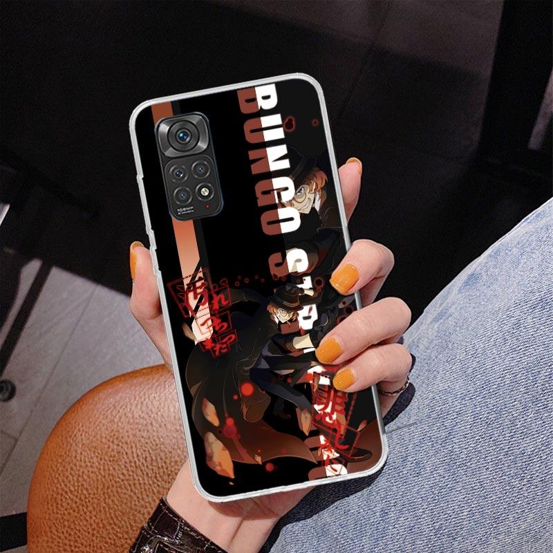 

Anime Bungo Stray Dogs Phone Case For Xiaomi Redmi Note 15 14 13 12S 12 11 Pro Plus 14S 11S 11E 10 10S 11T 5G Personalized Cover Note 13 Pro Plus
