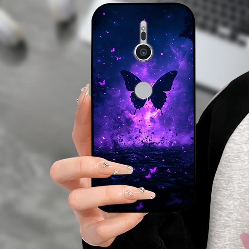For Sony Xperia XZ2 XZ 4 2 1  Soft Silicone Black Back Shell Phone Cover For Sony XZ1 XZ2 XZ4 Funda Coque Shockproof Cases