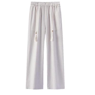 Semir Women's Striped Wide-Leg Casual Pants