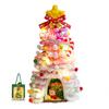 DIY Pipe Cleaners Christmas Tree Kit with String Light Twistable Plush Stick Xmas Tree