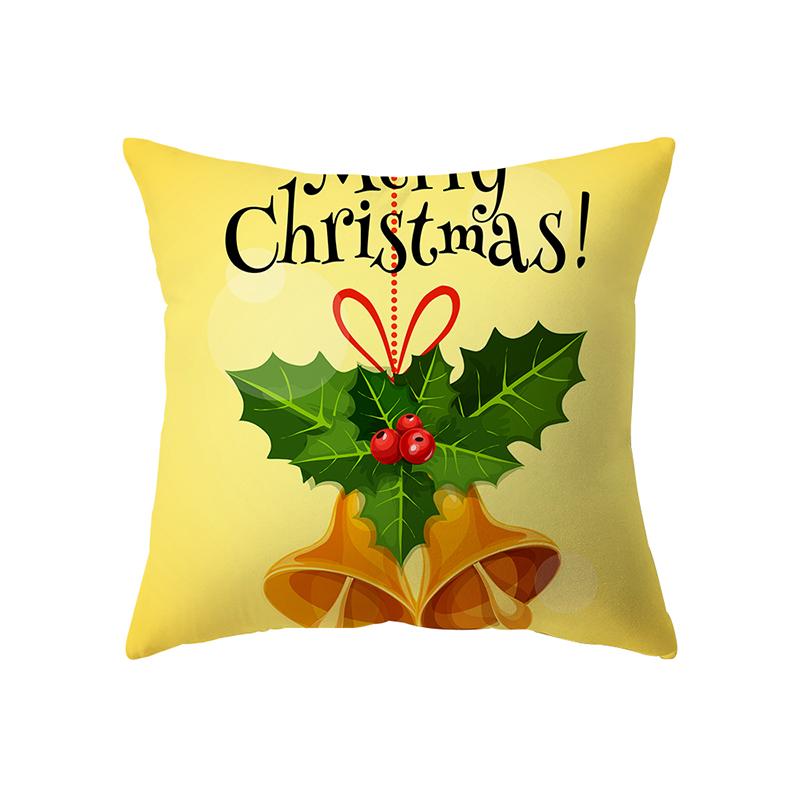 Vánoční téma Vánoční dekorace Vzor tisku Potah na polštář Domů Obývací pokoj Dekorace na pohovku Potah na polštář
