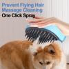 Steam Brush For Shed Cats, Cat Grooming Brush With Steam, Rechargeable Steam Pet Brush For Cats, Steam Cat Brush 3-In-1 To Clean And Remove Loose Hair