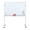Rolling Whiteboard with Stand, Mobile Magnetic Dry Erase Board On Wheels, Adjustable Height