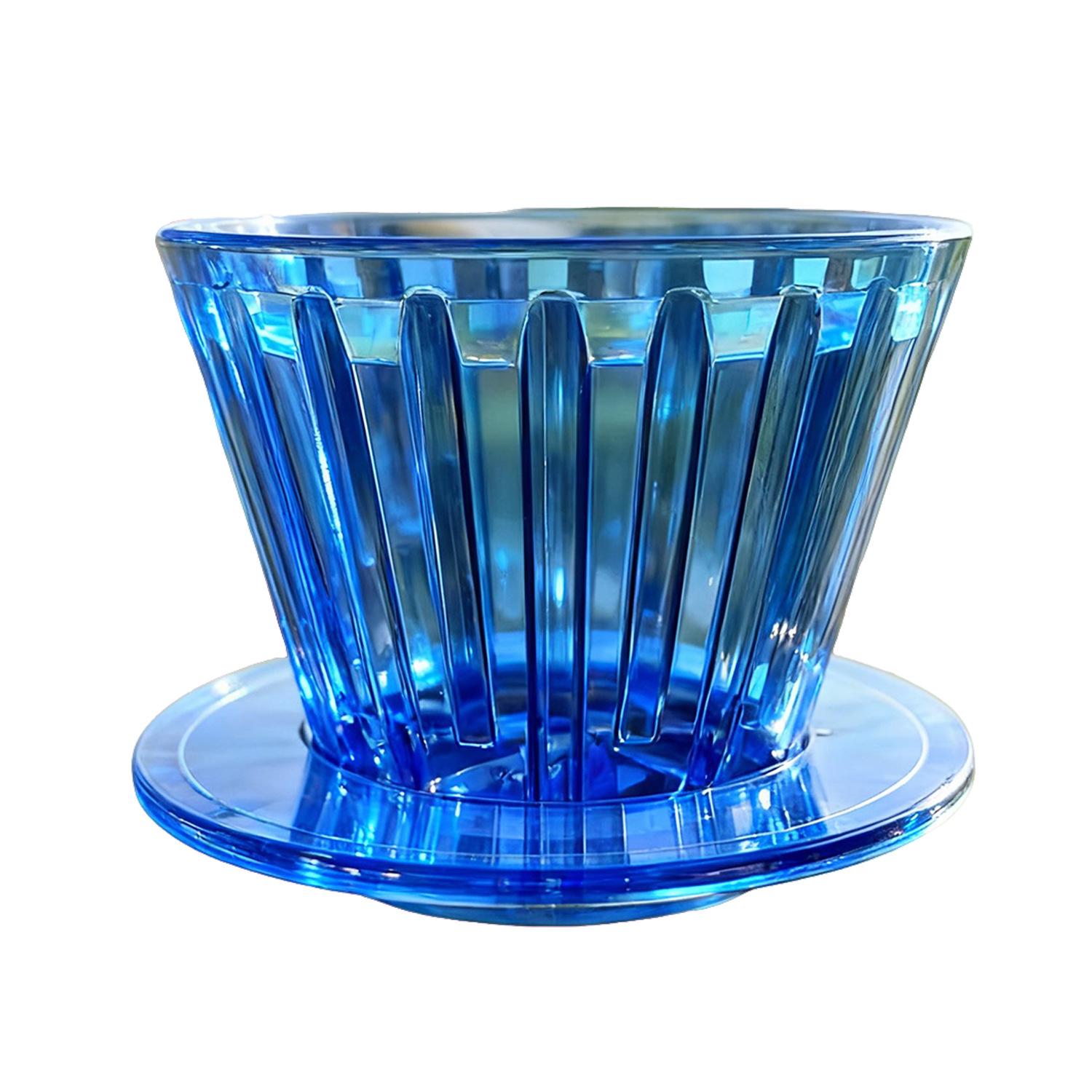 

Meteor Shower Pour-Over Coffee Drip Filter Cup - Flat Bottom Household Coffee Brewing Utensil